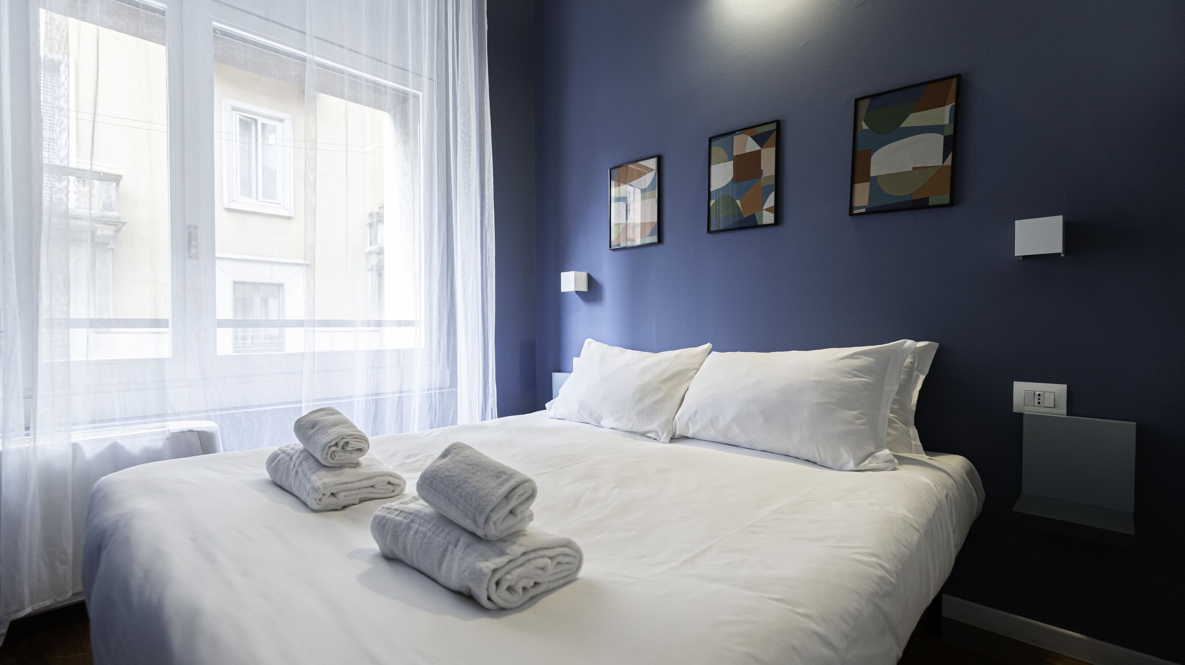 Apartamento familiar | 3 dormitorios, sábanas de algodón egipcio, ropa de cama de alta calidad