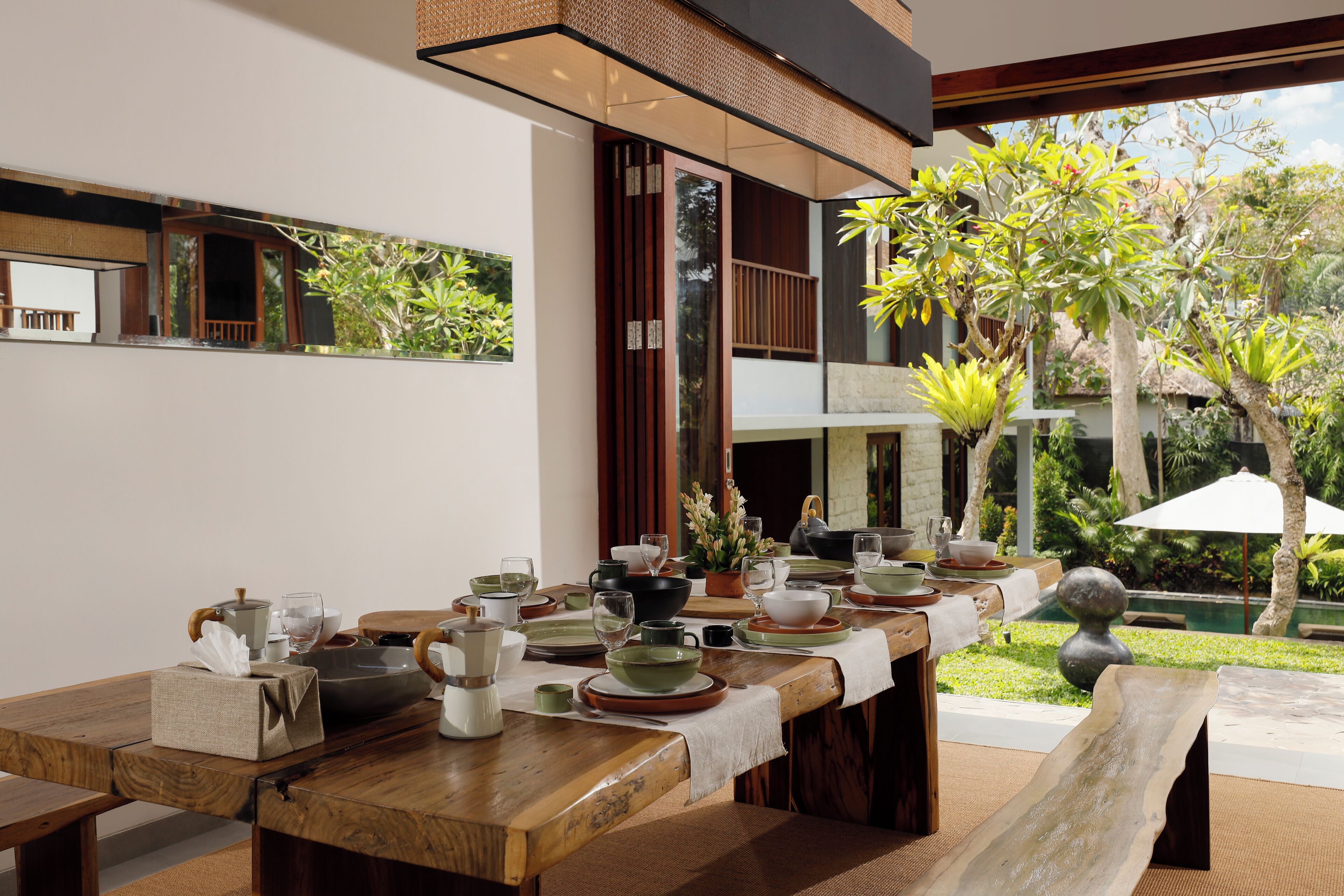 4 Bedroom Pool Villa | Breakfast area | Free daily full breakfast 