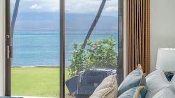 2 bedrooms, iron/ironing board, travel crib, WiFi