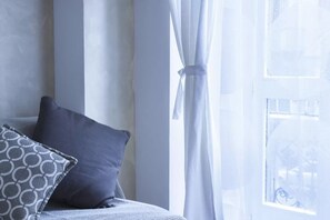 设计开间 (1 Bedroom) | 1 多间卧室、熨斗/熨衣板、婴儿床、免费 WiFi