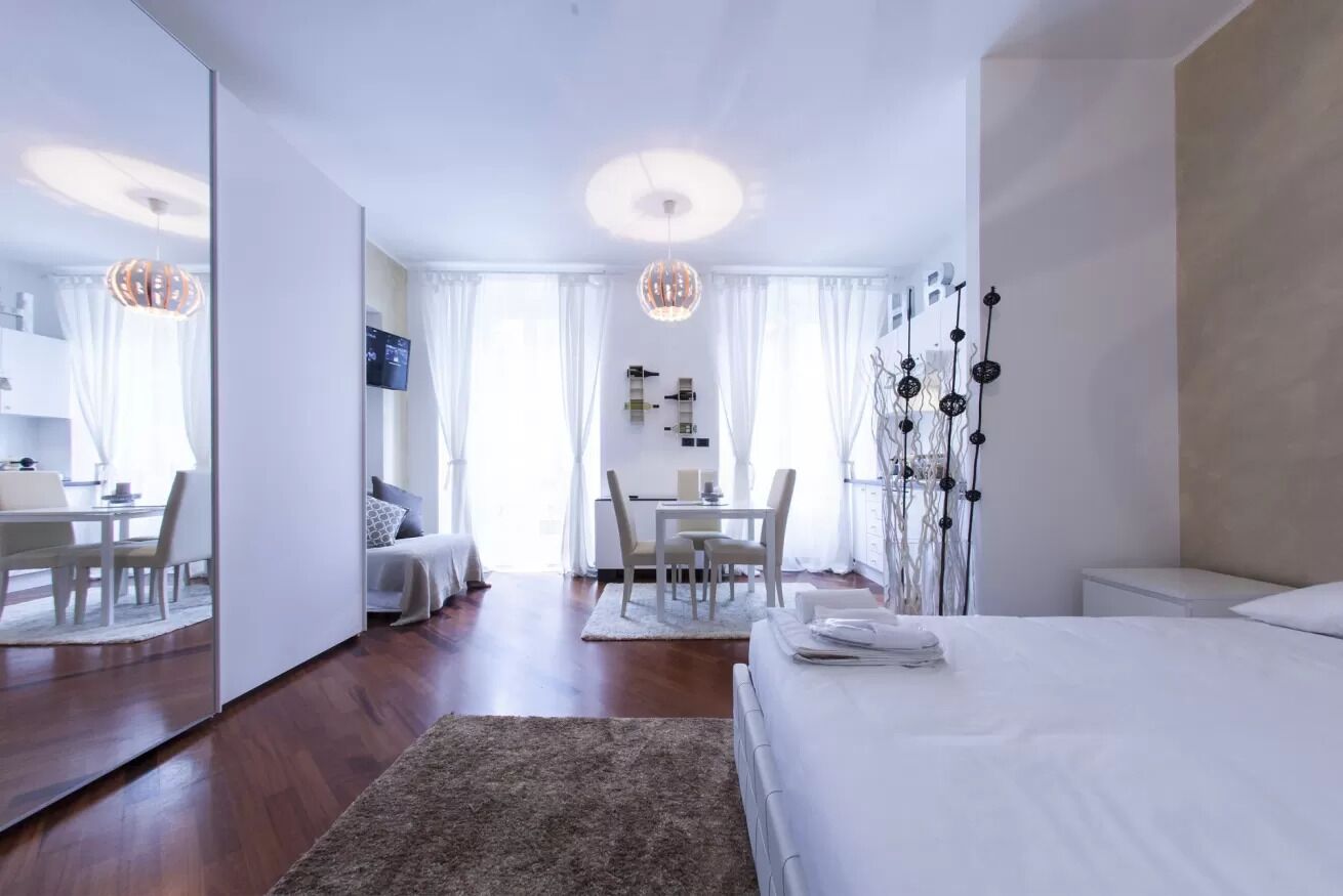 设计开间 (1 Bedroom) | 1 多间卧室、熨斗/熨衣板、婴儿床、免费 WiFi