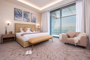 Apartment | 2 bedrooms, iron/ironing board, free WiFi, bed sheets - The Palm Tower Skyline View 2 Bedroom in Dubai (Dubai)