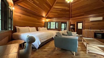 Family Quadruple Room, 2 Queen Beds, Non Smoking, Mountain View | Minibar, laptop workspace, soundproofing, free WiFi