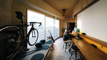 Sala de estar en el lobby