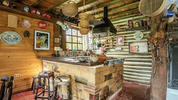 Design Cabin | Private kitchen | Fridge, oven, dishwasher, rice cooker