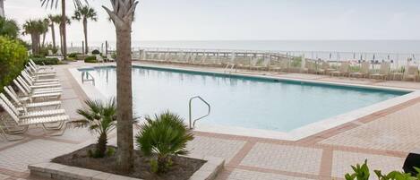 Indoor pool, a heated pool