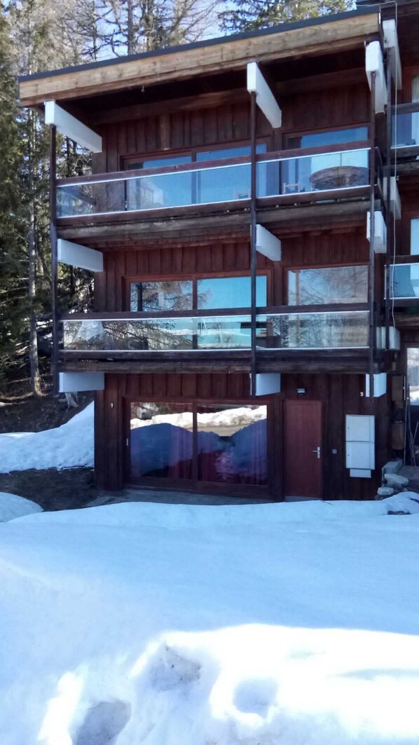 Exterior - Appartement Rénové et Très Charmant au Pied des Pistes aux Arcs 1600 (Les Arcs 1600)