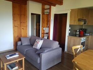 TV - Appartement Rénové et Très Charmant au Pied des Pistes aux Arcs 1600 (Les Arcs 1600)