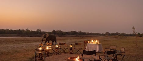 Outdoor dining