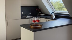 Coffee/tea maker, fridge, oven, stovetop - Storchennest 3 (Hüde)