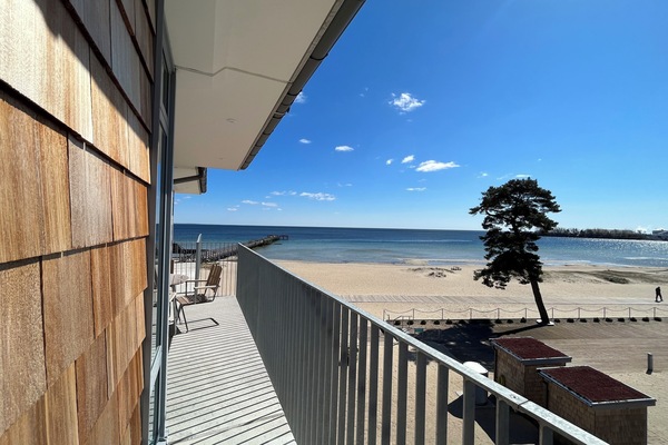 Exclusive Apartment, 1 Queen Bed with Sofa bed, Sea View | Balcony view