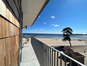 Exclusive Apartment, 1 Queen Bed with Sofa bed, Sea View | Balcony view - Åhus Brygga Apartment Hotel (Aahus)