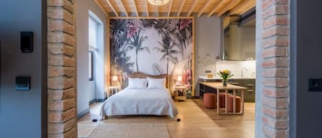 Superior Studio | 1 bedroom, Egyptian cotton sheets, premium bedding, down duvets