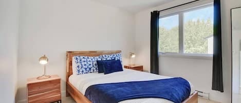 2 dormitorios, tabla de planchar con plancha, wifi y ropa de cama