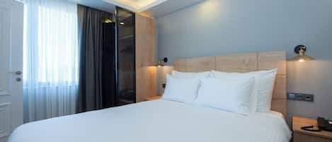 1 Schlafzimmer, hochwertige Bettwaren, Minibar, Zimmersafe