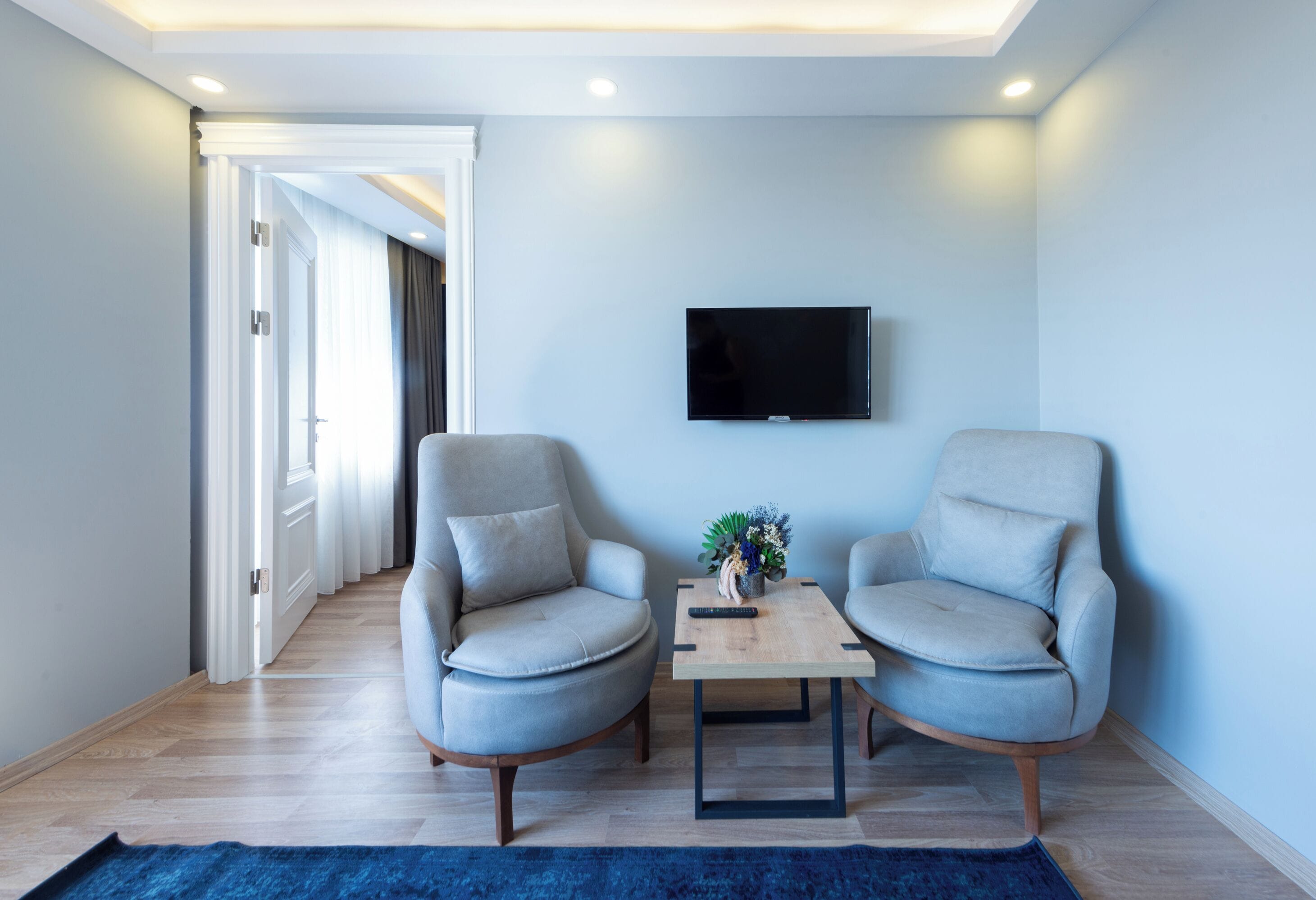 1 Schlafzimmer, hochwertige Bettwaren, Minibar, Zimmersafe