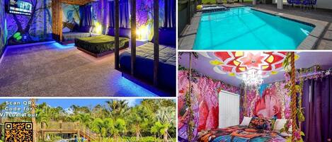 Una piscina climatizada