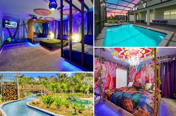 Una piscina climatizada