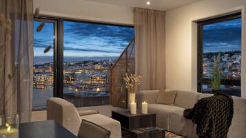 Appartement Deluxe | Coin séjour