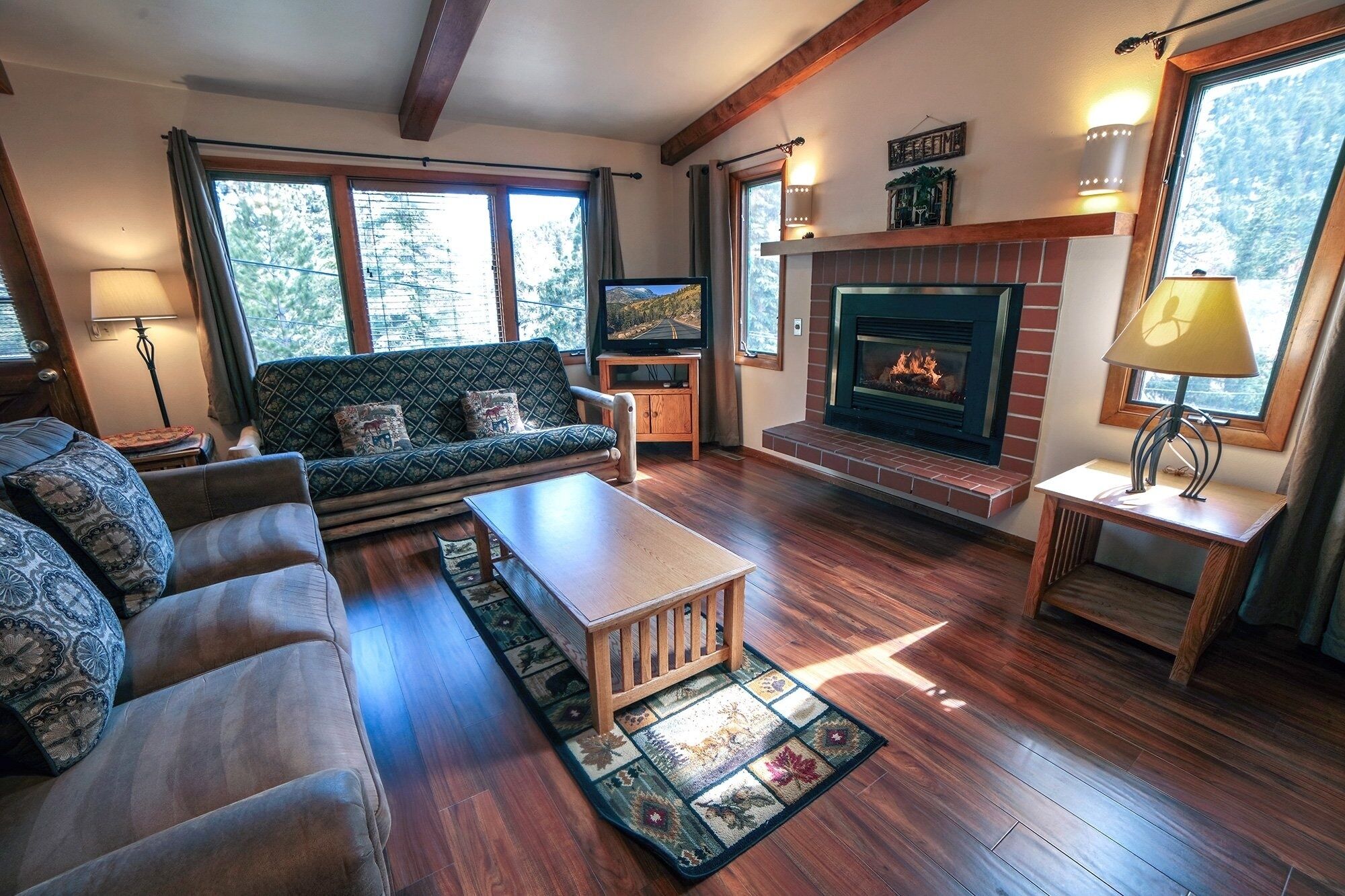 小屋, 2 間臥室 | 起居區