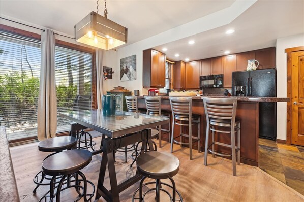 Condo, 2 Bedrooms | Dining - Main Street Junction 28 2 Bedroom Condo by RedAwning (Breckenridge)