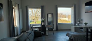 Suite studio Deluxe | Accès au Wi-Fi (inclus), literie fournie