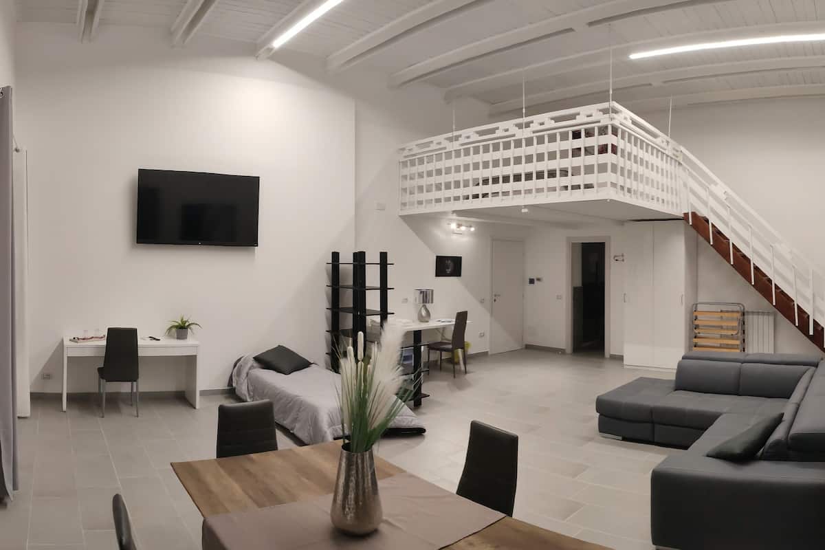 Grand studio suite | Een minibar, gratis wifi, beddengoed
