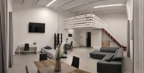 Grand studio suite | Een minibar, gratis wifi, beddengoed