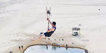 Beach nearby, white sand, free beach shuttle, free beach cabanas