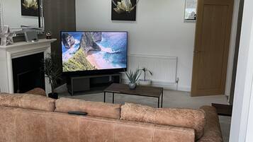 House | Living area | Fireplace