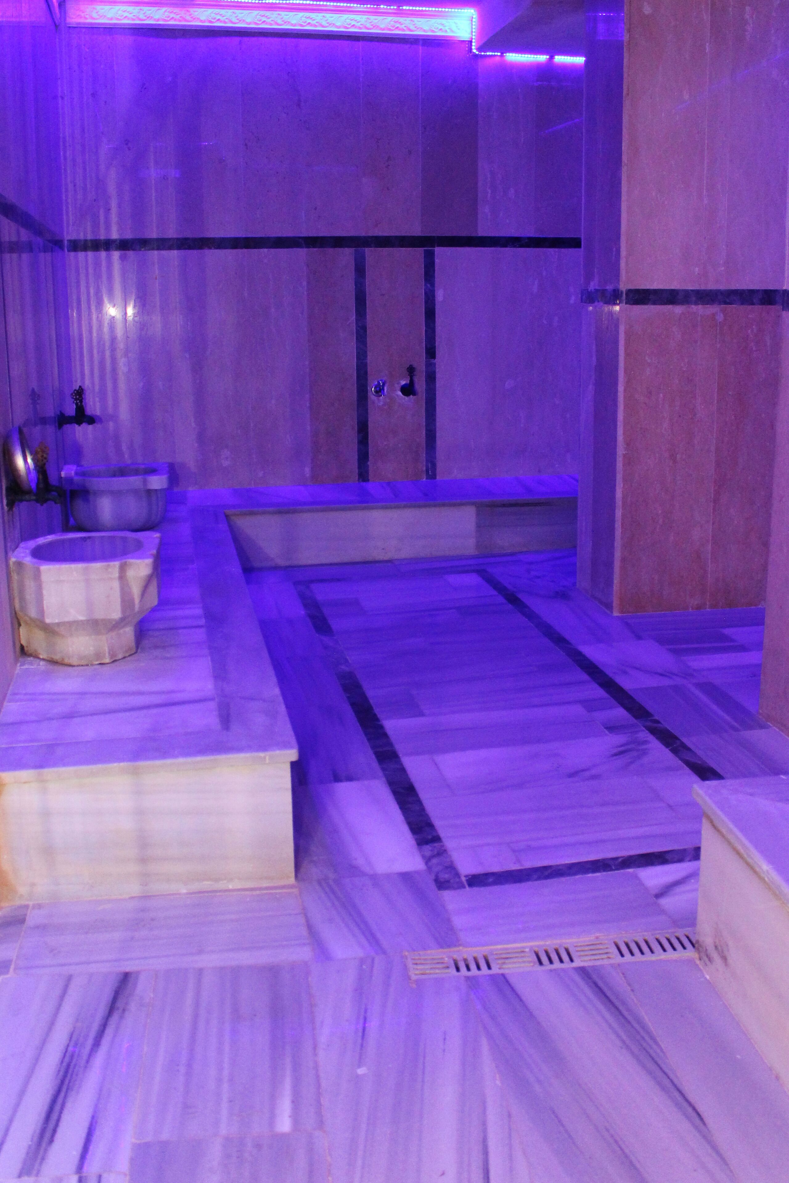 Phòng trị liệu đôi, nhà tắm kiểu Thổ Nhĩ Kỳ/tắm hơi, trị liệu toàn thân 