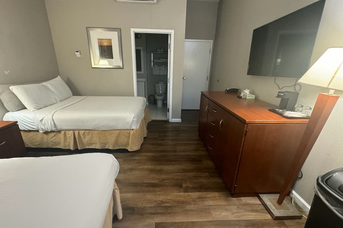 Basic Double Room | Down comforters, blackout drapes, iron/ironing board, free WiFi
