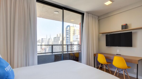 Studio, 1 giường đôi, ban công | Quang cảnh từ phòng