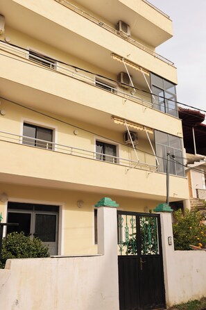 Façade de l’hébergement