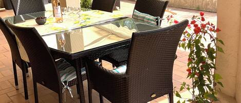 Udendørs spisemuligheder