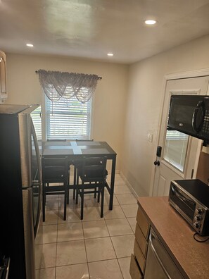 Microwave, oven, stovetop