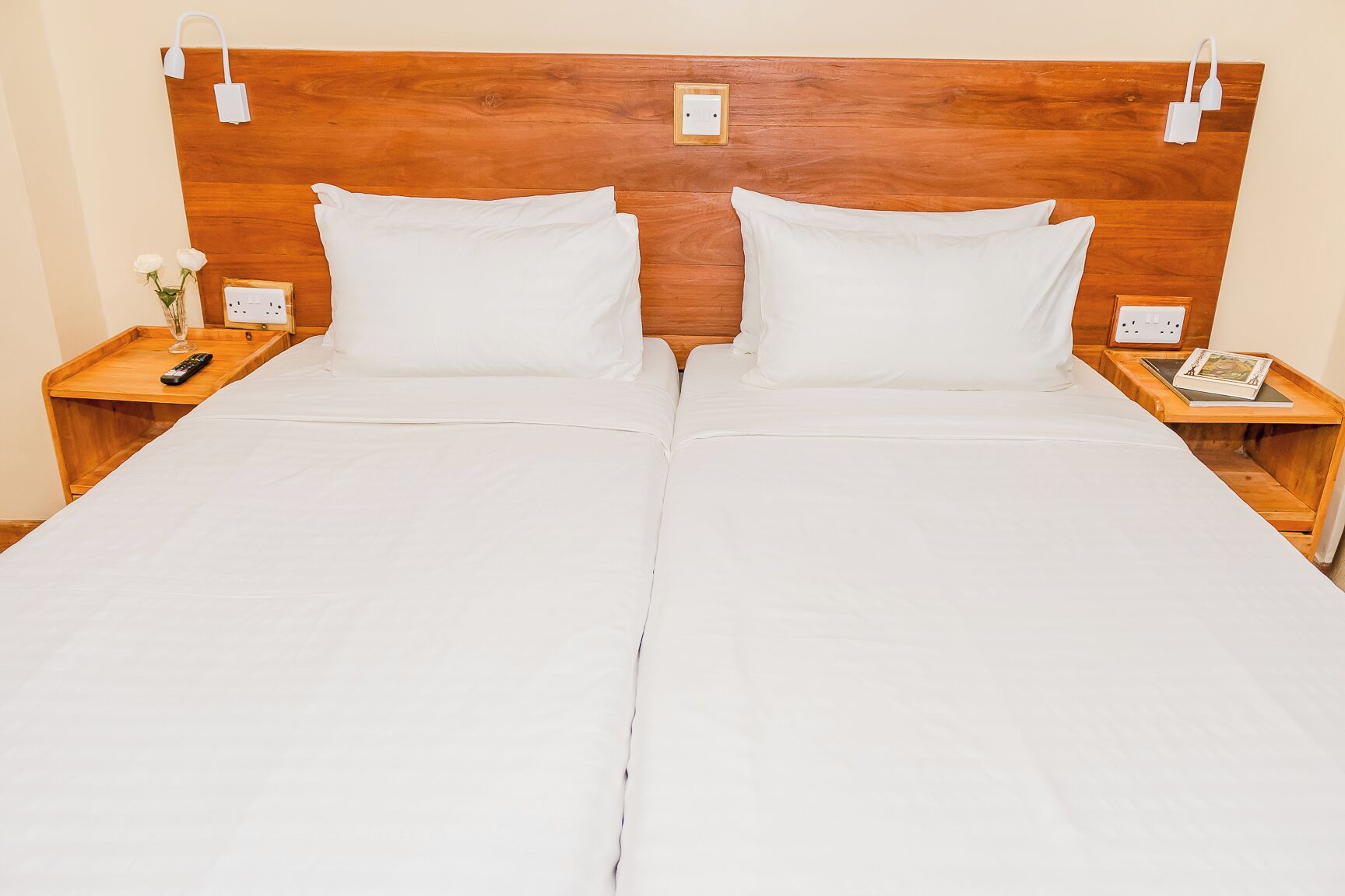 premium bedding, individually decorated, individually furnished, desk