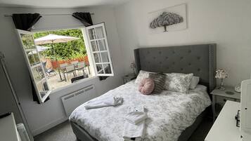 Premium bedding, individually decorated, individually furnished