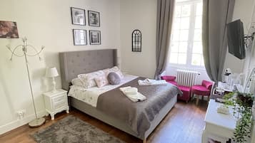 Literie de qualité supérieure, décoration personnalisée