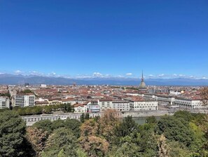 Blick von der Unterkunft