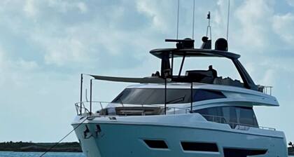 Charter New Luxury 80’ Yacht Bahamas 40k 5 nights