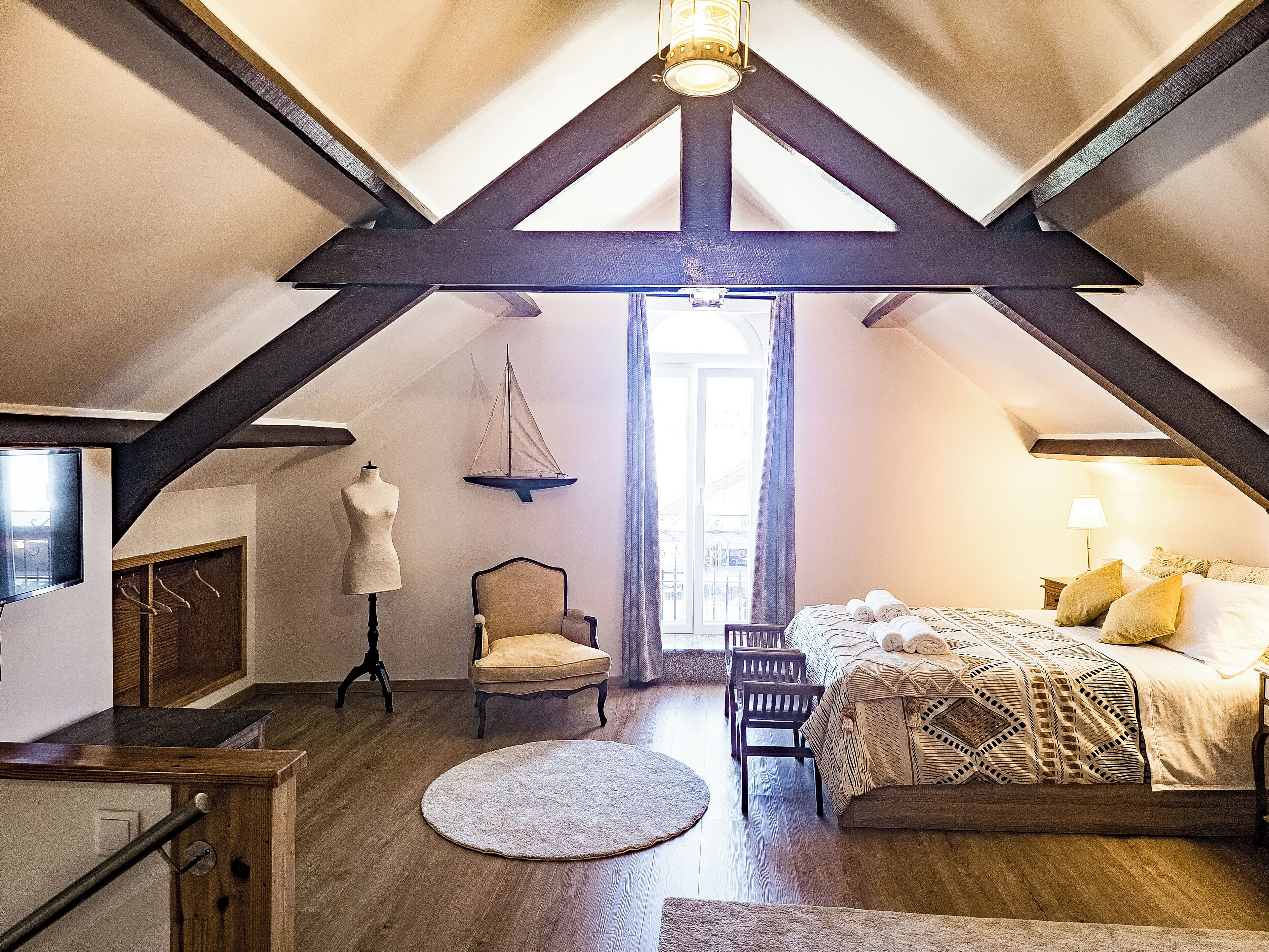 1 Schlafzimmer, schallisolierte Zimmer, Bügeleisen/Bügelbrett