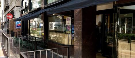 Udendørs spisemuligheder