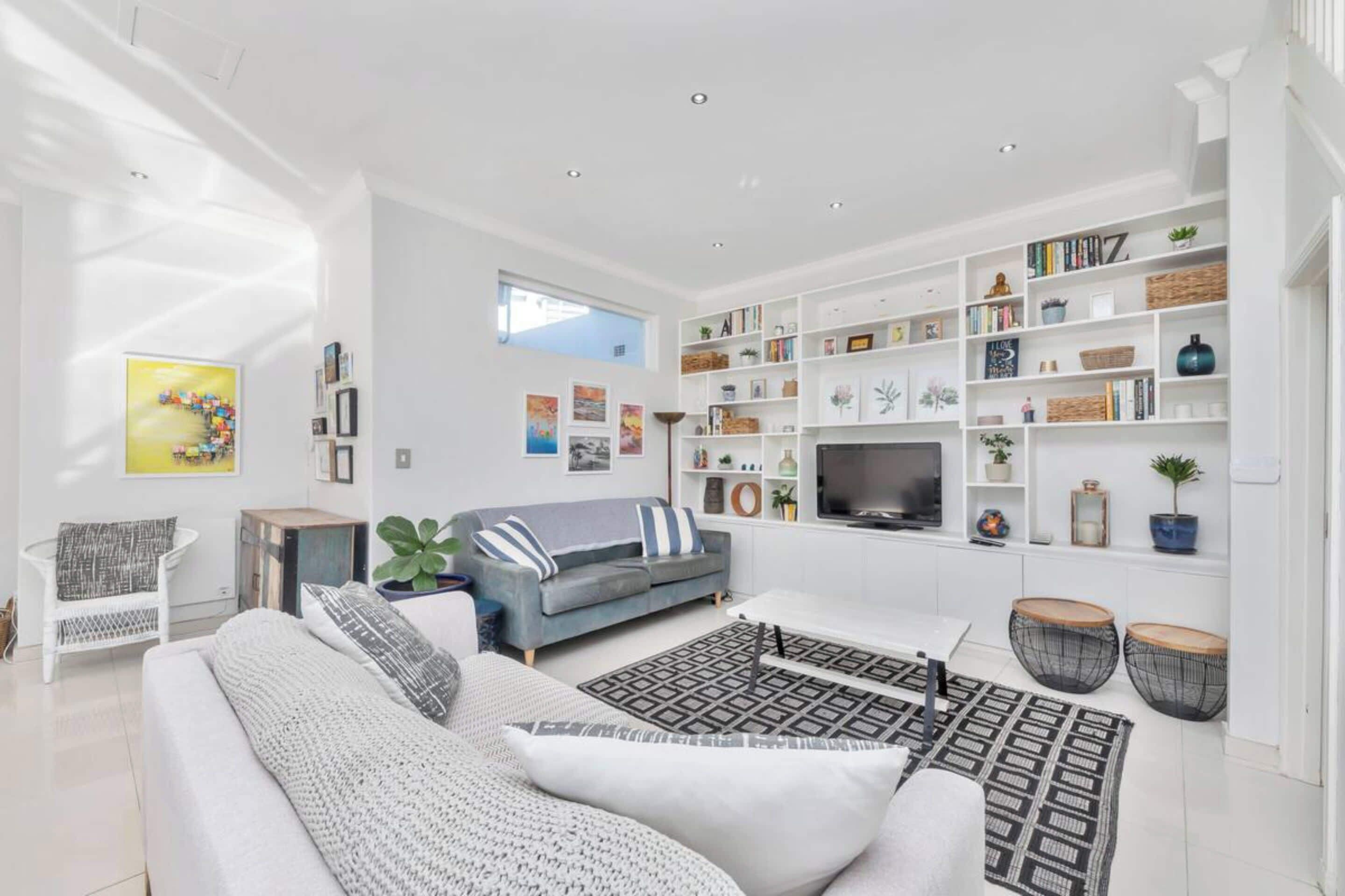 Basic House, Multiple Beds | Living area | TV