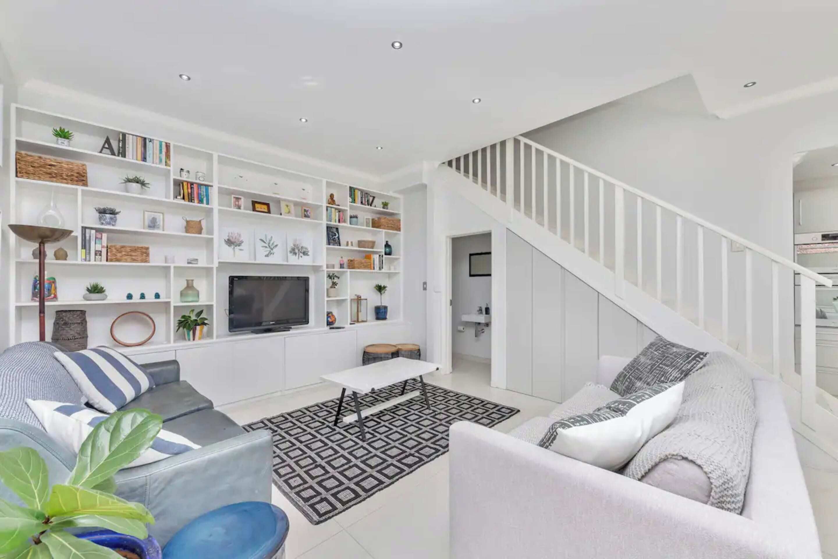 Basic House, Multiple Beds | Living area | TV