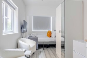 Leilighet – basic, 1 kingsize-seng | 1 soverom, strykejern/-brett og sengetøy