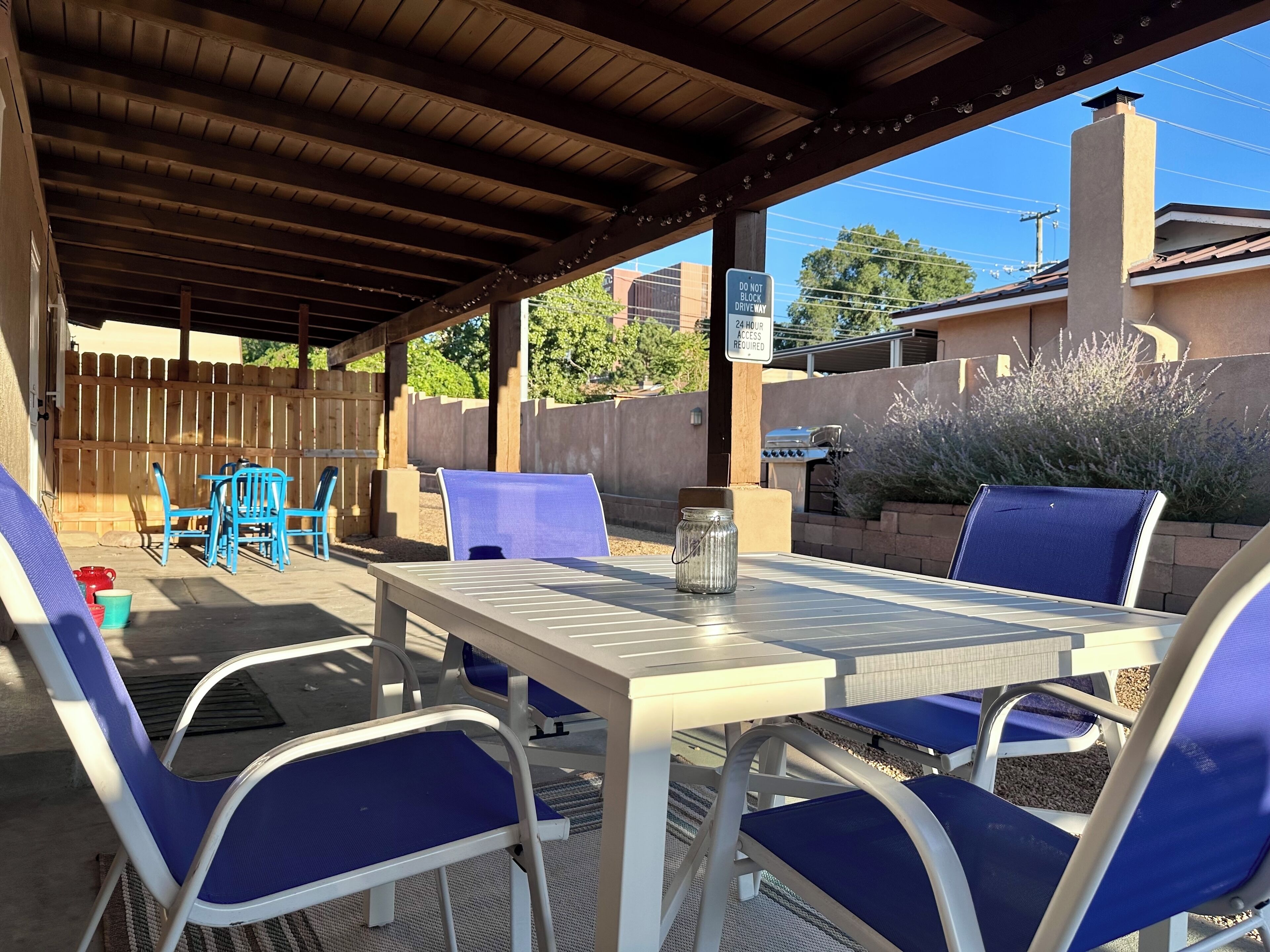 Outdoor dining