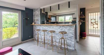 Gîte "maison Gatsby" au Coeur de L'alsace