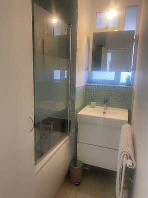 Towels, soap