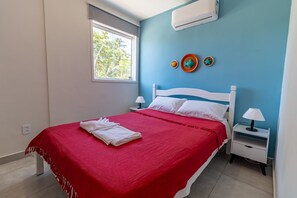 Appartement | 2 chambres, bureau, Wi-Fi gratuit, draps fournis